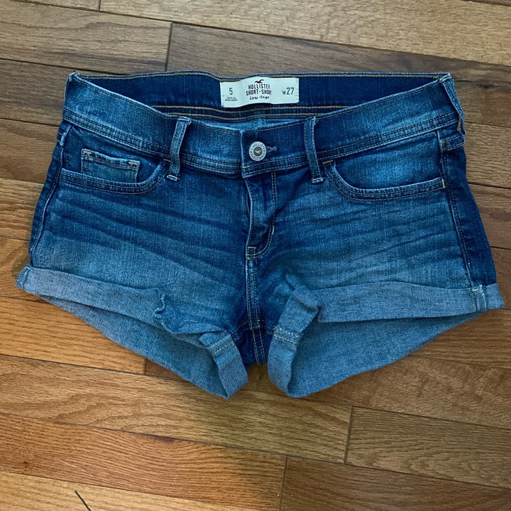 Hollister jean shorts